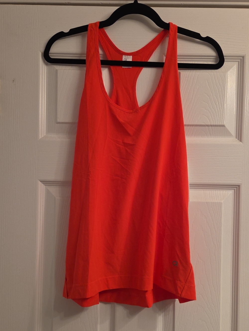 Athletic Racerback Tank Top in Vibrant Orange